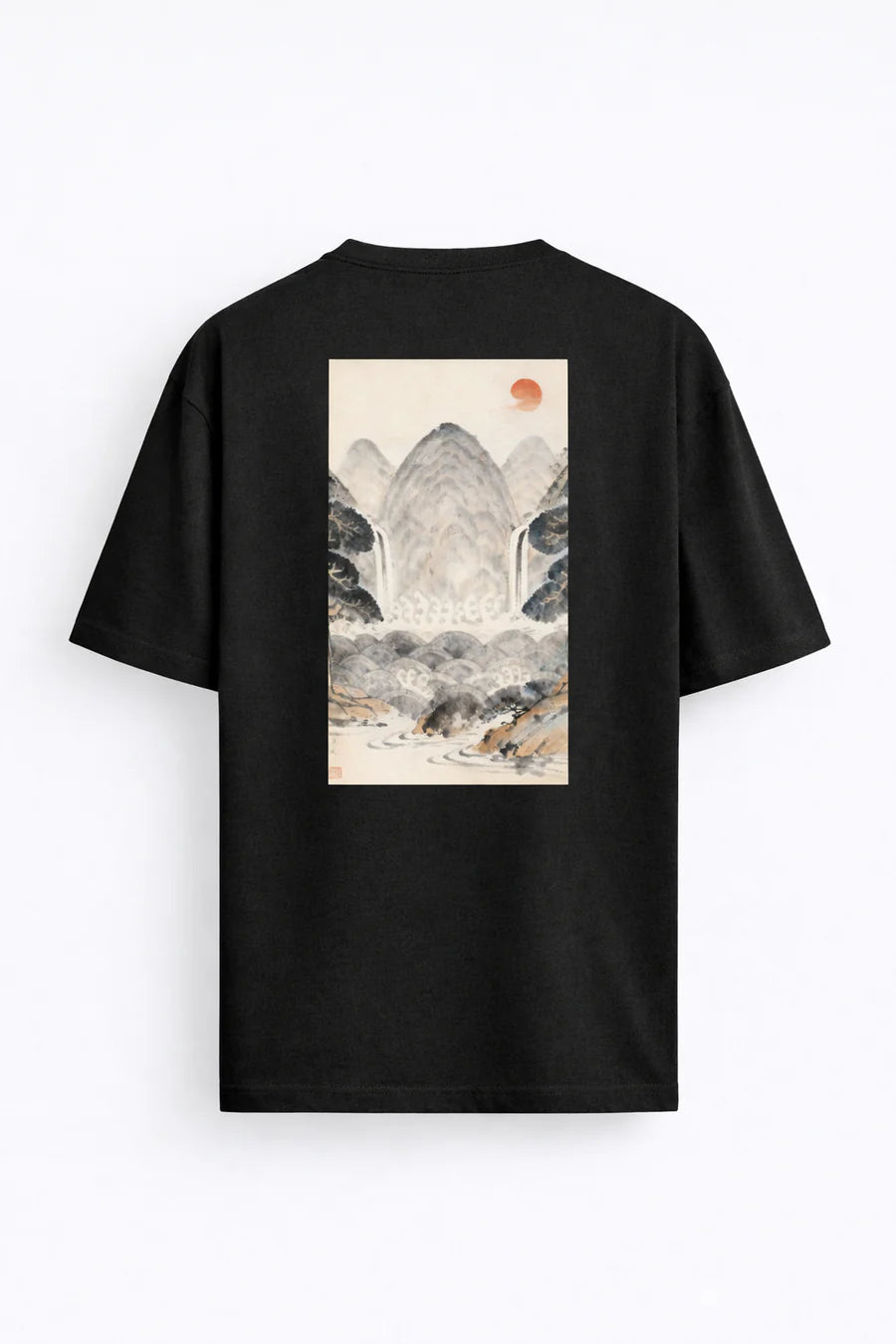 Ilwol Obongdo Korean Landscape Graphic T-Shirt – Archive Artwear Edition