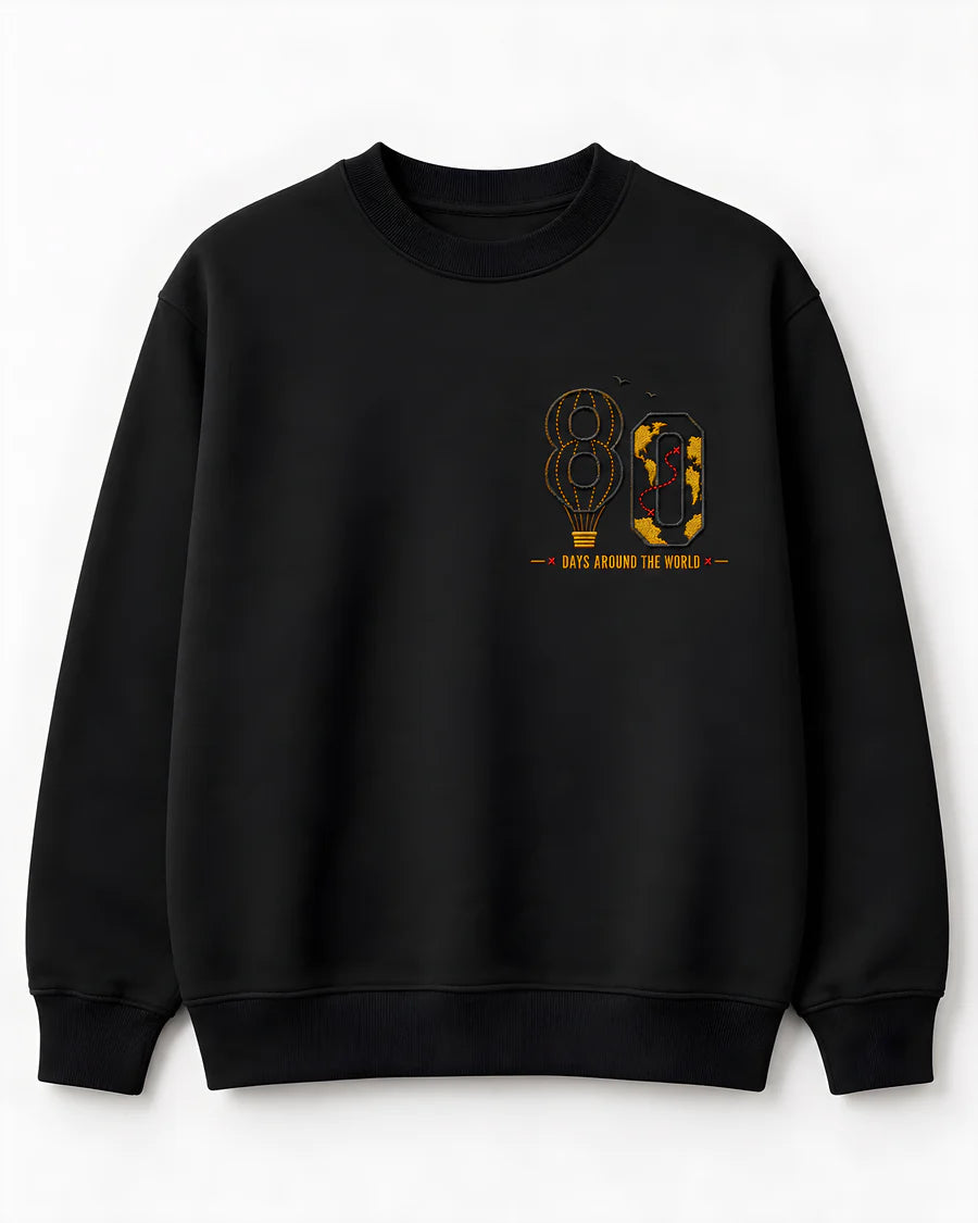 Around the World in 80 Days – Classic Literature Sweatshirt